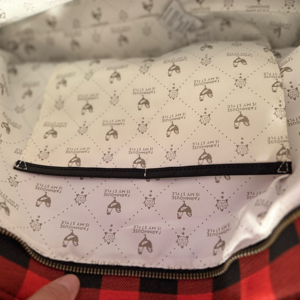 Buffalo Plaid Tote Bag View 5